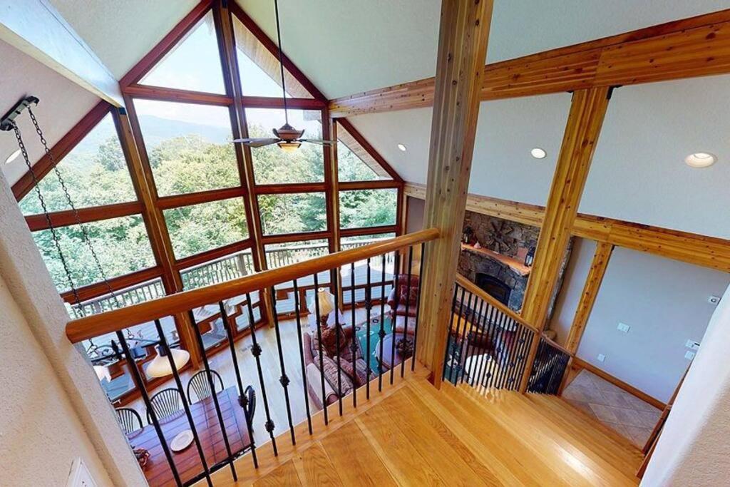 --Mountain Chalet Getaway With Breathtaking View Next To Tail Of Dragon-- Robbinsville Kültér fotó