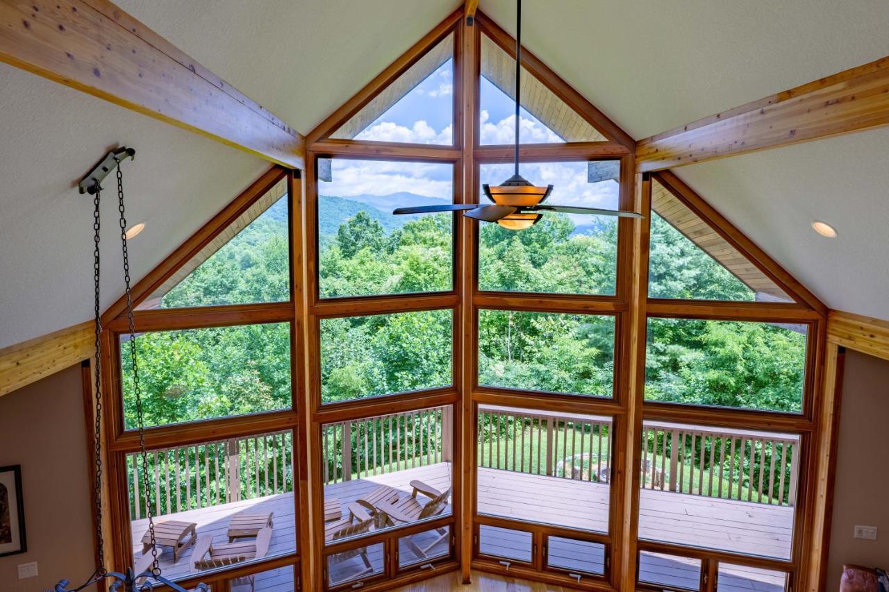 --Mountain Chalet Getaway With Breathtaking View Next To Tail Of Dragon-- Robbinsville Kültér fotó